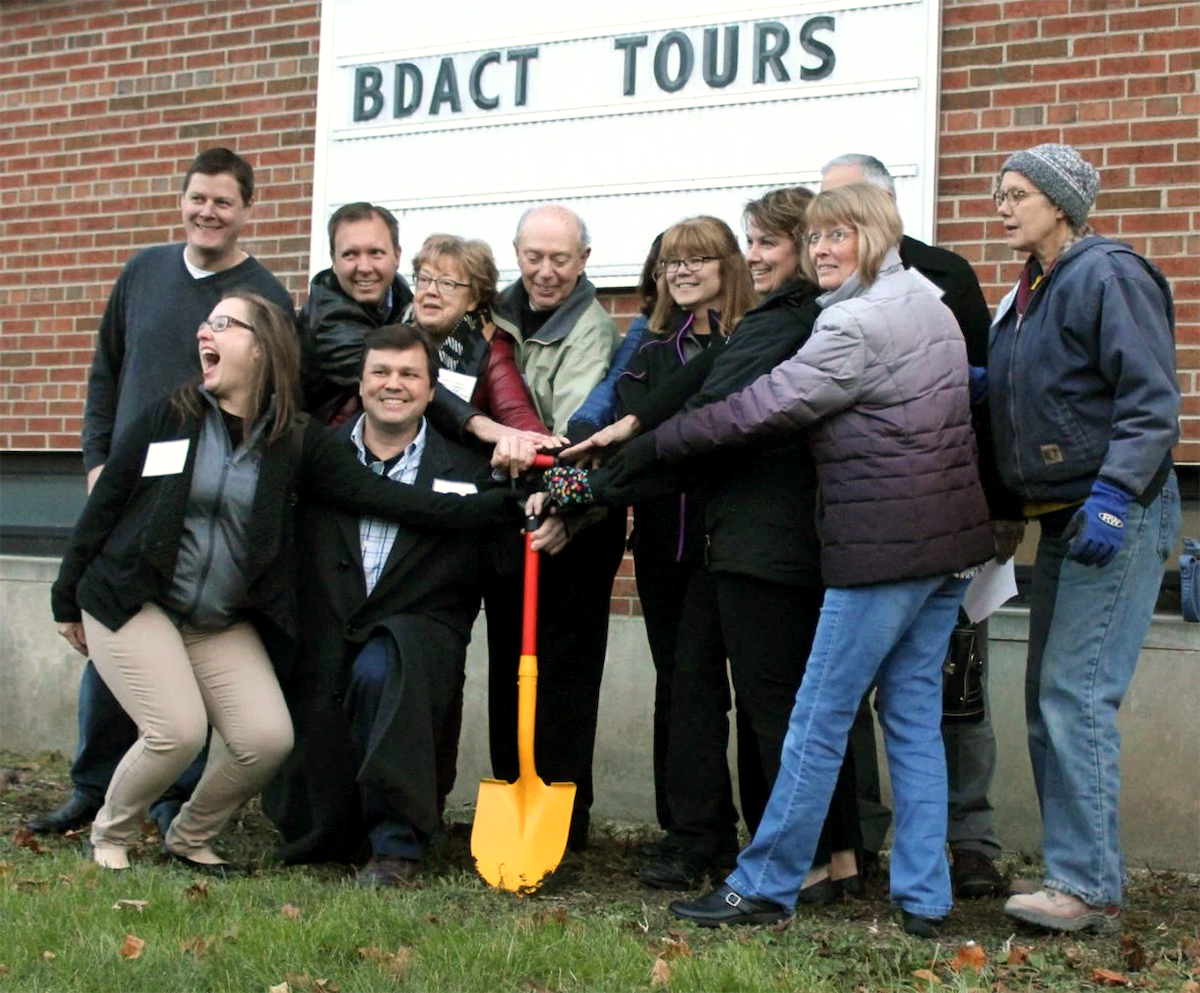 Groundbreaking ceremony at BDACT